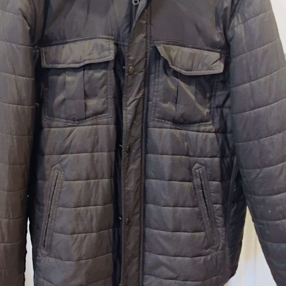 Marc Anthony Men's Black Quilted Puffer Jacket